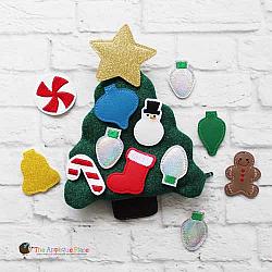 Felties - Christmas Tree - Set of 10 PLUS Bag