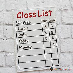 Pretend Play - ITH - Class List