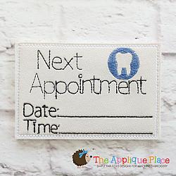 Pretend Play - ITH - Dentist Appointment Card