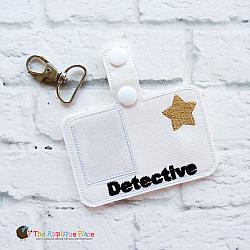 Pretend Play - ITH - Detective Badge ID Tag