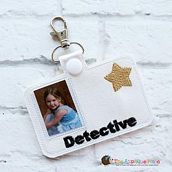 Pretend Play - ITH - Detective Badge ID Tag