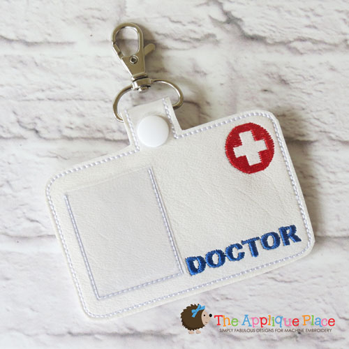 Pretend Play - ITH - Doctor Badge ID Tag