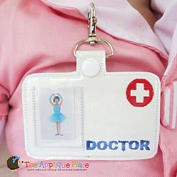 Pretend Play - ITH - Doctor Badge ID Tag
