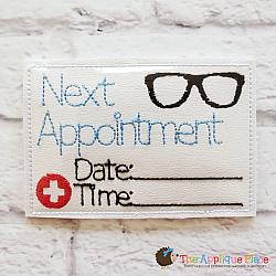 Pretend Play - ITH - Eye Doctor Appointment Card