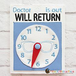 Pretend Play - ITH - Eye Doctor Will Return Sign