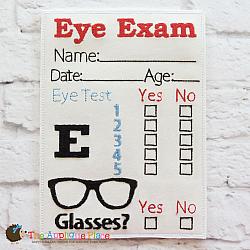 Pretend Play - ITH - Eye Exam Chart
