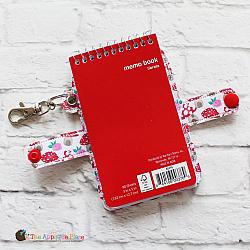 Notebook Holder - Key Fob - Snap Strap Notebook Case (Eyelet)
