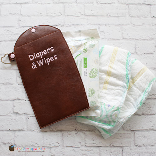 Case - Key Fob - Diapers & Wipes Case (Snap Tab)
