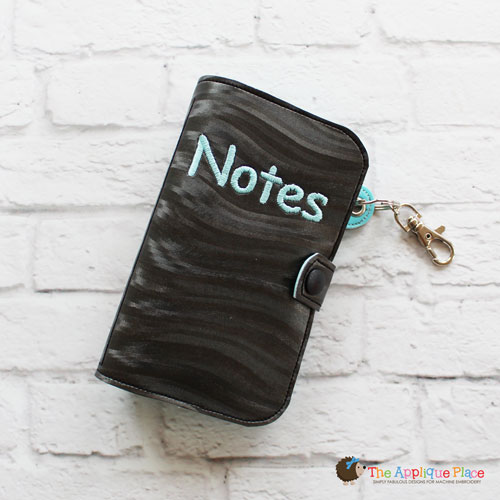 Notebook Holder - Key Fob - Notebook Case (Eyelet)