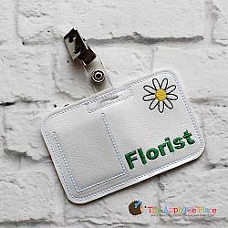 Pretend Play - ITH - Florist Badge ID Tag