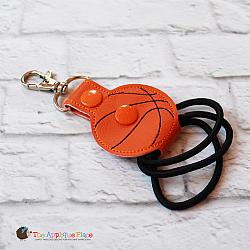 Hair Thing Holder - Key Fob - Basketball
