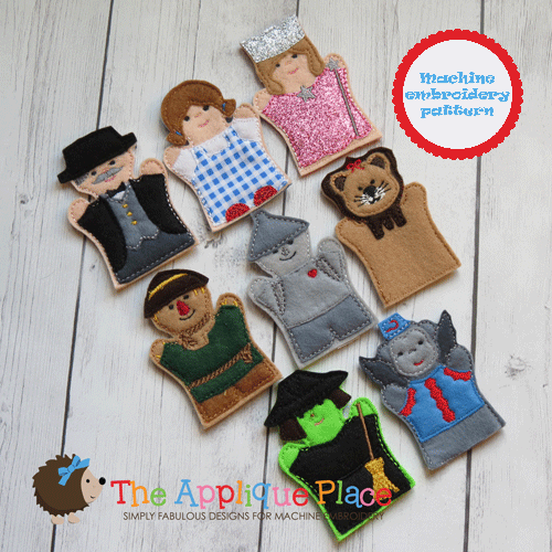 Puppet Set - Wizard of Oz (FINGER Puppets ONLY)