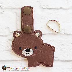 Key Fob - Brown Bear