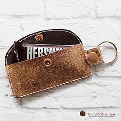 Case - Key Fob - Emergency Chocolate Case - Rectangle (Snap Tab)