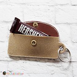 Case - Key Fob - Emergency Chocolate Case - Rectangle (Eyelet)