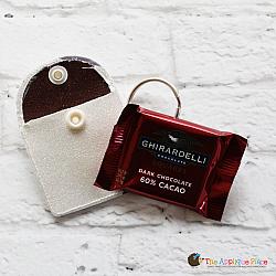 Case - Key Fob - Emergency Chocolate Case - Square (Eyelet)