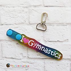 Key Fob - I Heart Gymnastics