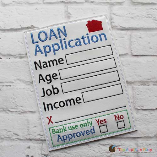 Pretend Play - ITH - Loan Application Form