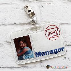 Pretend Play - ITH - Manager Badge ID Tag