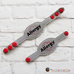 Pretend Play - ITH - Medical Alert Bracelet/Double Key Fob - Allergy