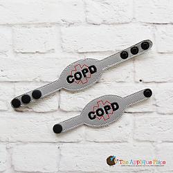 Pretend Play - ITH - Medical Alert Bracelet/Double Key Fob - COPD