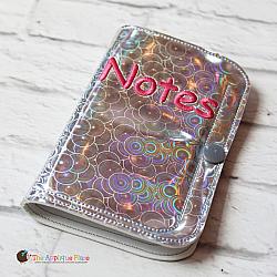 Notebook Holder - Notebook Case - Mini Memo Double Pocket Case