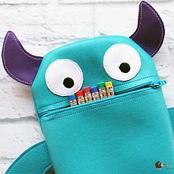 Bag - In the Hoop Cute Monster Bag