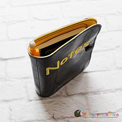 Notebook Holder - Notebook Case - Side Spiral and Pen - 6x10 (No Tab)