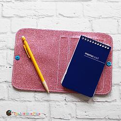 Notebook Holder - Notebook Case - Top Spiral and Pen - 6x10 (No Tab)
