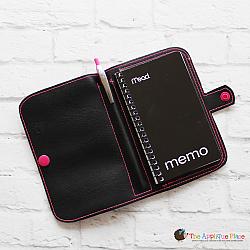 Notebook Holder - Notebook Case - Side Spiral and Pen - 6x10