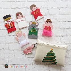 The Nutcracker Felt Finger Puppet Patterns PDF Digital Download Four Christmas Characters Included!