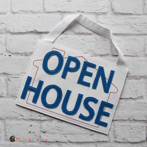 Pretend Play - ITH - Open House Sign