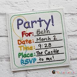 Pretend Play - ITH - Party Invitation