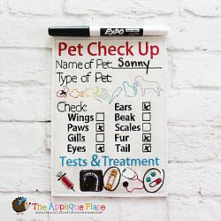 Pretend Play - ITH - Pet Check Up Form