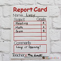 Pretend Play - ITH - Report Card
