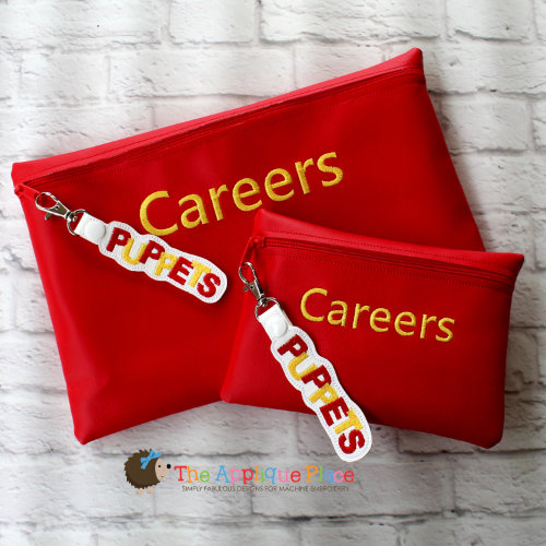 Bag - In the Hoop Careers Bag and Puppets Bag Tag