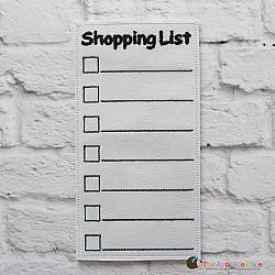 Pretend Play - ITH - Shopping List