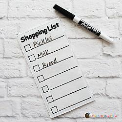 Pretend Play - ITH - Shopping List