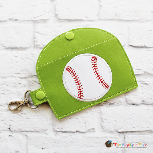 Case - Key Fob - Gum Case - Version 3 - Baseball (Snap Tab)