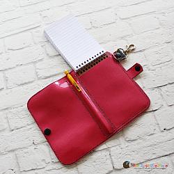 Notebook Holder - Key Fob - Notebook Case (Snap Tab)