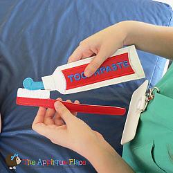 Pretend Play - ITH - Toothbrush and Toothpaste