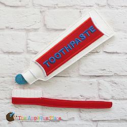 Pretend Play - ITH - Toothbrush and Toothpaste