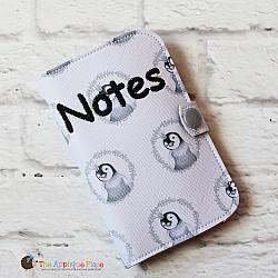 Notebook Holder - Notebook Case - Top Loading Mini Memo Pad