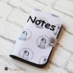 Notebook Holder - Notebook Case - Top Loading Mini Memo Pad