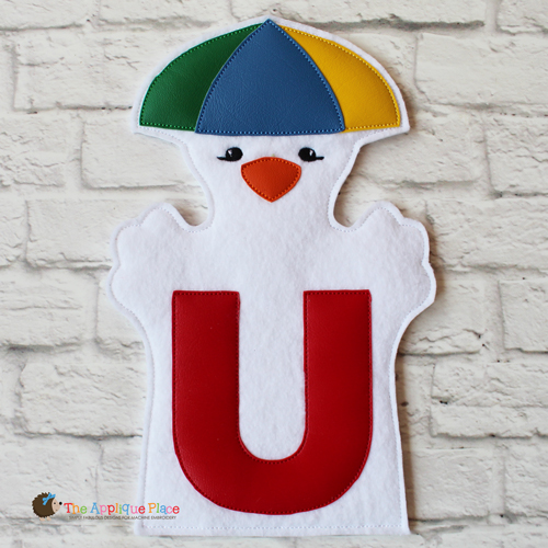 Puppet - U for Umbrella Bird - Colorful