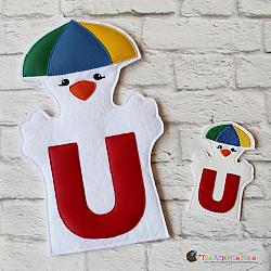 Puppet - U for Umbrella Bird - Colorful