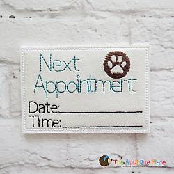 Pretend Play - ITH - Vet Appointment Card