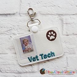 Pretend Play - ITH - Vet Tech Badge ID Tag