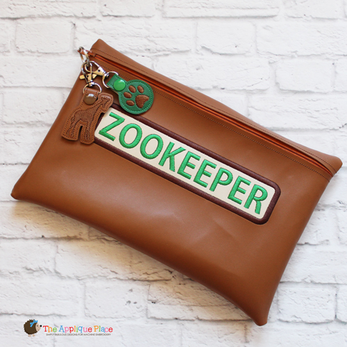 Pretend Play - ITH - Zookeeper Bag and Bag Tags