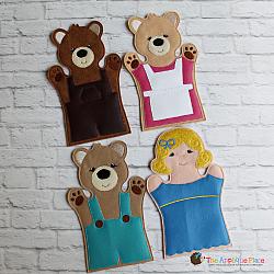 Puppet Set - Goldilocks and the Three Bears